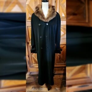 Preston & York Full Length Coat Sz 14